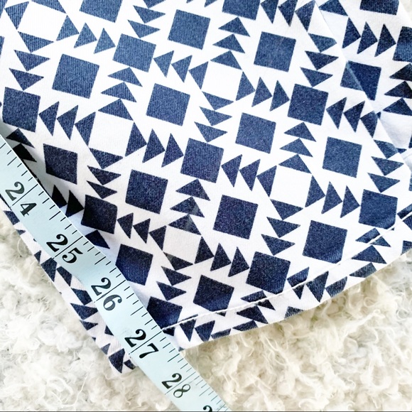 J. Crew Mid-Rise Toothpick Jean Black/White Print - Picture 8 of 13